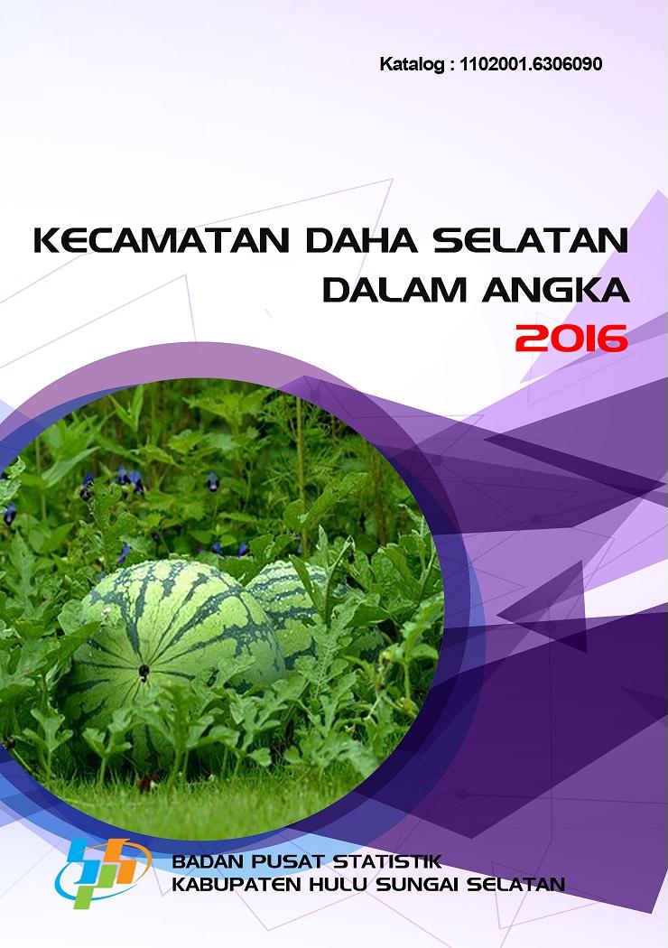 Daha Selatan Subdistricts in Figures 2016