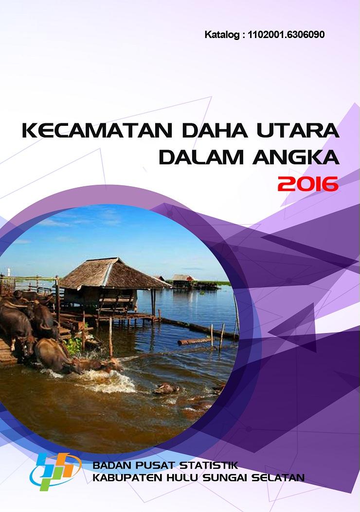 Daha Utara Subdistricts in Figures 2016