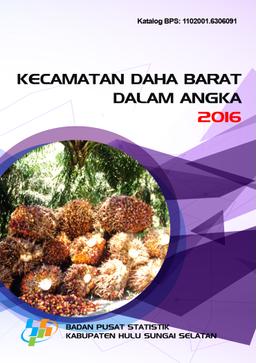 Kecamatan Daha Barat Dalam Angka 2016