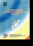 Pendapatan Regional Kabupaten Hulu Sungai Selatan 2005-2008